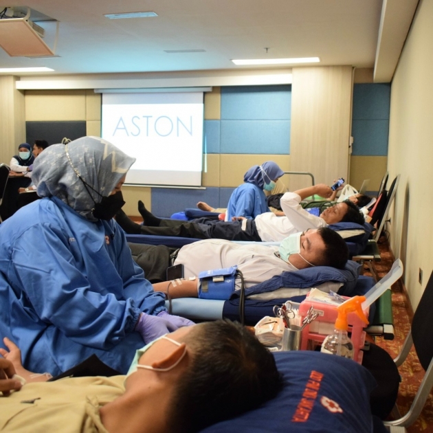 Sambut Hari Palang Merah Dunia, Aston Kartika Grogol Adakan Donor Darah